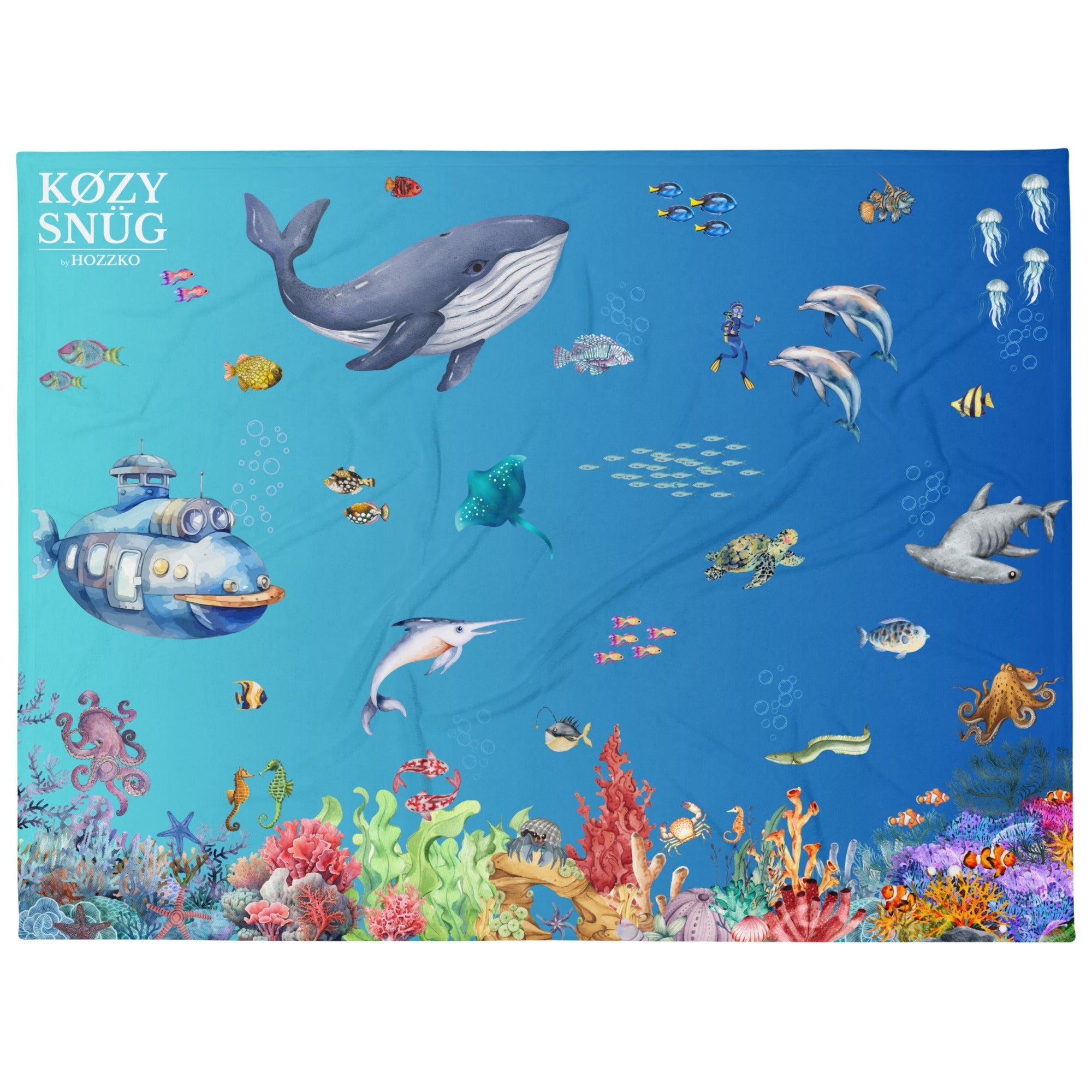 KØZY SNÜG Soft Throw Blanket Collection - For the Whole Family