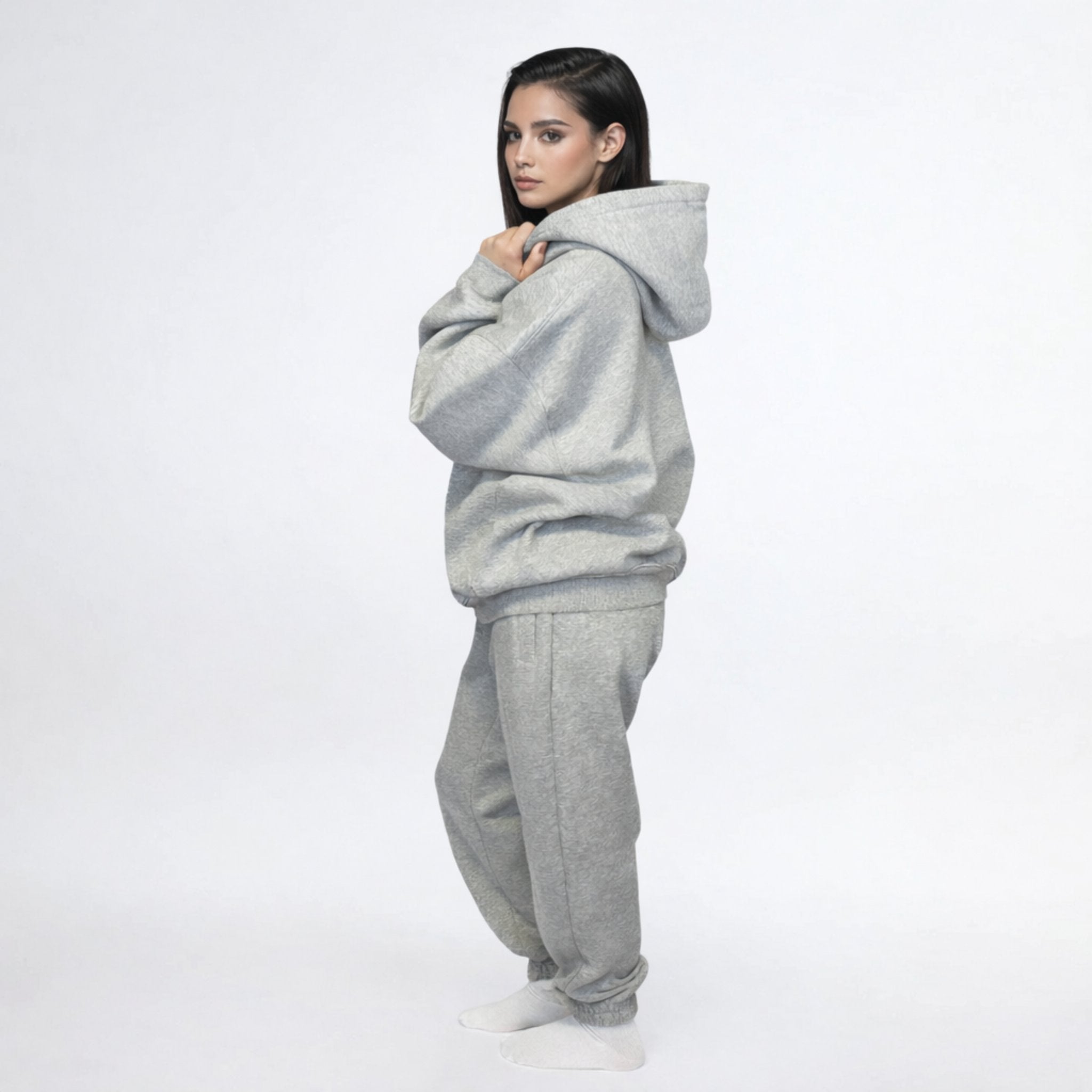 HOZZKO HOODIE – Oversized, Heavyweight & Ultra-Cozy Fleece Comfort