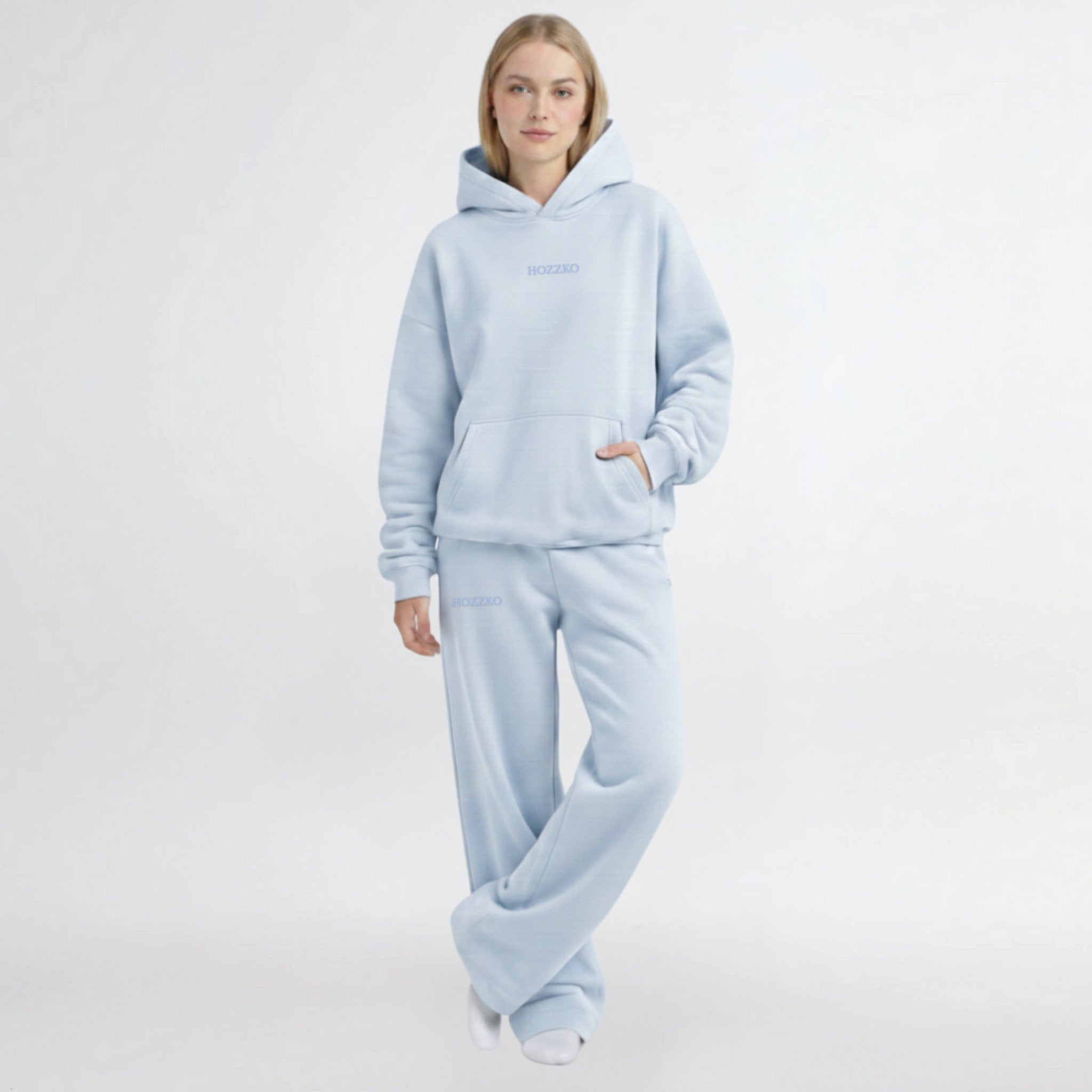 HOZZKO HOODIE – Oversized, Heavyweight & Ultra-Cozy Fleece Comfort